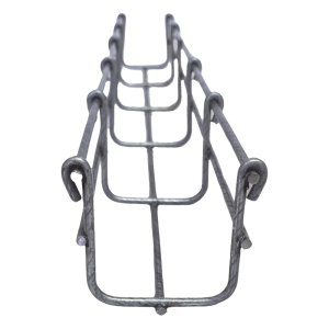 Charola Bimetálica Tipo Malla 66/50 mm, Ideal Para Utilizarse al Exterior o Zonas Húmedas, Hasta 53 Cables Cat6, Tramo de 3 Metros