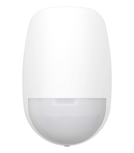 (AX PRO) Detector PIR Inalámbrico de Doble Tecnología / Inmunidad a Mascotas / Rango de Detección de 12 mts / Angulo de 85.9° de Cobertura