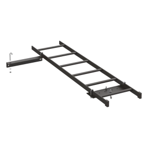 Kit de Conexión de Rack a Pared, Con Escalerilla de 1.3 m de Largo y 12 in de Ancho, de Acero, Color Negro