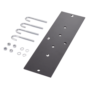 Kit de Conexión a Rack, Para Escalerillas de 12 y 6 in de Ancho, de Acero, Color Negro