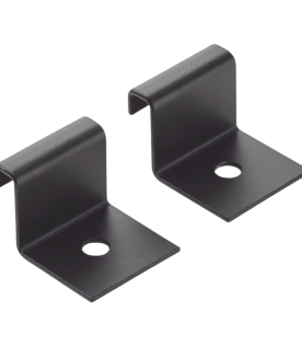 Kit de Soporte Vertical a Pared, Para Charola Tipo Escalerilla, de Acero, Color Negro