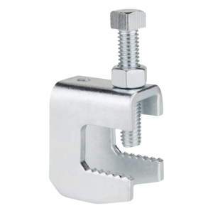 Mordaza de Acero Fija barras de 1 1/4", para varilla roscada de 1/2".