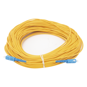 Jumper de Fibra Óptica Monomodo SC/UPC-SC/UPC Simplex de 50 Metros (164.04 Pies), 3mm
