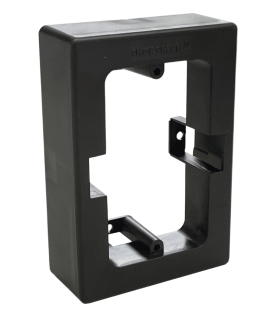 Caja de Registro Universal color Negro de PVC Auto Extinguible Color Negro (7900-02003)