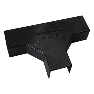 Sección en "T" Color Negro de PVC Auto Extinguible, Para Canaleta TMK-1720-N-CC (5240-02003)