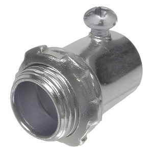 Conector de 1 1/4" (32 mm) para Pared Delgada con Tornillo.