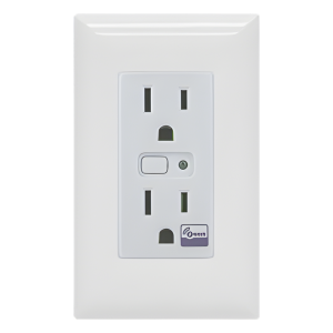 (ZWAVE) Tomacorriente con señal inalambrica Z-WAVE, compatible con HUB HC7, C8, puede ser un panel de alarma L5210, L7000 con Total Connect y Alarm.Com
