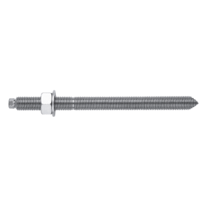 Esparrago químico galvanizado 10 x 130 mm.