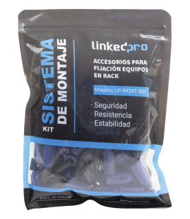 Kit de Montaje Rápido para Equipos en Rack / No más Tuercas Enjauladas / Soporta hasta 50 kg (50 Piezas)