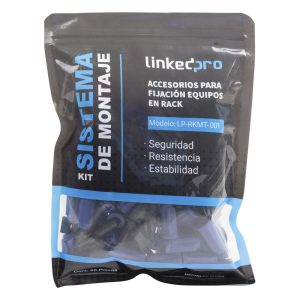 Kit de Montaje Rápido para Equipos en Rack / No más Tuercas Enjauladas / Soporta hasta 50 kg (50 Piezas)