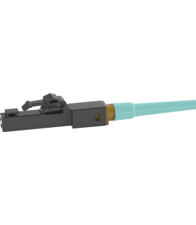 Conector LC de Empalme por Fusion OmniSplice™, Para Fibra Óptica Multimodo 50/125µm OM3/OM4/OM5, Color Aqua