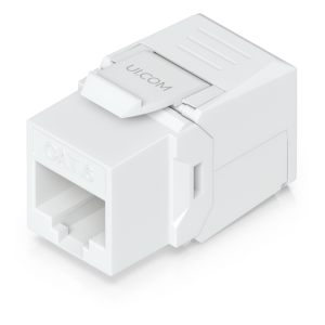 Keystone Jack Cat6 Tipo Toolless para Terminación sin Herramientas, Instalación Snap-In en Patch Panel, Paquete con 12 Piezas