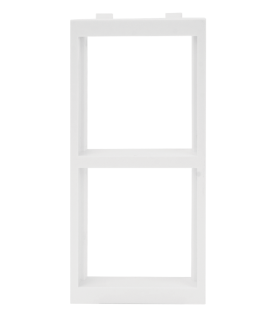 Placa Adaptadora Para Instalar Módulos en Cajas Para Piso Falso SM-CPF-2, SM-CPF-4, SM-CPF-6 y Para Pavimento SM-CPAV-2 y SM-CPAV-4