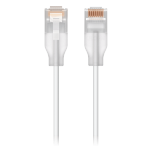 Patchcord UniFi Etherlighting de 1 Metro (3.28 Pies), hasta 10GbE / Soporta hasta PoE+++ / Conector RJ45 Transparente para Mejores Efectos de Luz con Switches USW PRO MAX