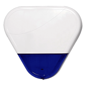 ALULA - Sirena Inalámbrica para Exterior / Volumen Sonoro 100 dBA / Vida Útil Batería 2-5 años / Alimentación AC Opcional / Resistente al Agua IP56 / Compatible Connect+