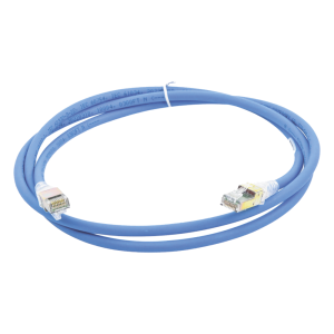 Patch Cord Z-MAX Cat6A UTP, CM, 1.52 Metros (5 Pies), Color Azul, Versión Bulk (Sin Empaque Individual)