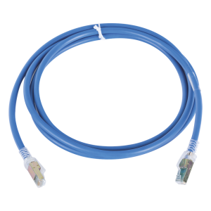 Patch Cord Z-MAX Cat6A UTP, CM, 2.13 Metros (7 Pies), Color Azul, Versión Bulk (Sin Empaque Individual)