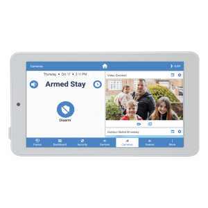 ALULA - Touchpad Slimline para Panel ALULA / Pantalla 7'' Android / Control Local de Seguridad / Montaje en Pared y Escritorio / Wi-Fi Cifrada / Batería de Respaldo