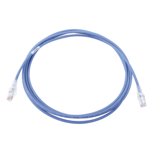 Patch Cord MC6 Modular Cat6 UTP, CM/LS0H, 3.05 Metros (10 Pies), Color Azul, Versión Bulk (Sin Empaque Individual)
