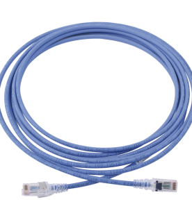 Patch Cord MC6 Modular Cat6 UTP, CM/LS0H, 4.57 Metros (15 Pies), Color Azul