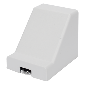 Derivación techo a canaleta color blanco de PVC auto extinguible, compatible con canaletas: PT48, TMK1735, TMK1735SD, TMK1020, TMK1020CD, TMK1020SD, TMK1720, TMK2560 (6150-01002)