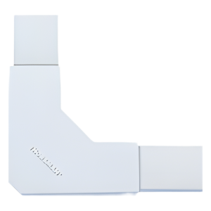 Sección en "L" color blanco de PVC auto extinguible, para canaleta TMK1720 (5230-02001)