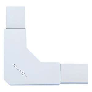 Sección en "L" blanco de PVC auto extinguible, para canaletas TMK1020, TMK1020SD, TMK1020CD (5130-02001)