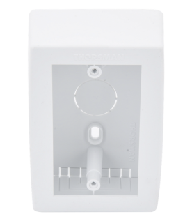 Caja de Registro Universal, Color Blanco de PVC Auto Extinguible (7902-02001)