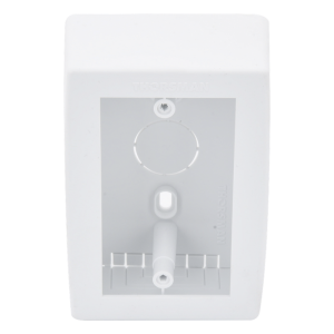 Caja de Registro Universal, Color Blanco de PVC Auto Extinguible (7902-02001)