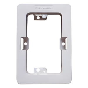 Caja Sin Fondo Universal, Color Blanco de PVC Auto Extinguible (7900-02002)