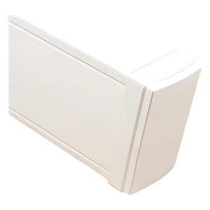 Tapa final en color blanco de PVC auto extinguible,  para canaleta TEK100 (5591-02001)