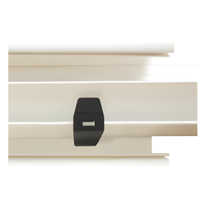 Clip sujetador negro para canaleta TEK100 (5590-34600)