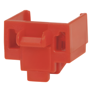 Kit de 10 Dispositivos para Bloquear Puertos Jack RJ45, Color Rojo, Incluye Llave de Extracción