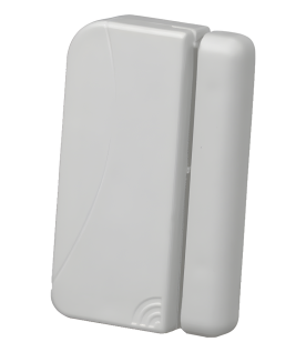 ALULA - Sensor de Puerta/Ventana NanoMax / Montaje Rápido / Perfil Pequeño / Contacto Externo