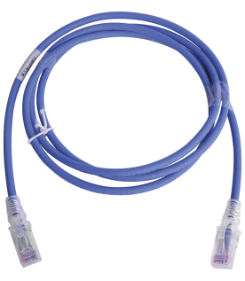Patch Cord MC6 Modular Cat6 UTP, CM/LS0H, 1.52 Metros (5 Pies), Color Azul