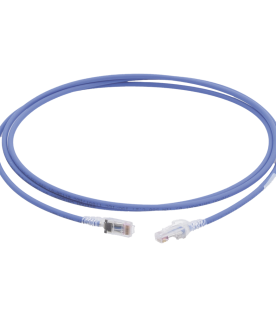 Patch Cord MC6 Modular Cat6 UTP, CM/LS0H, 2.13 Metros (7 Pies), Color Azul