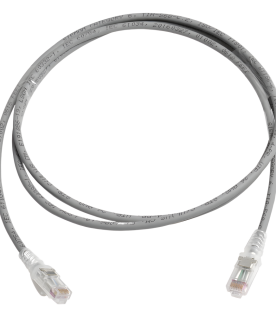 Patch Cord MC6 Modular Cat6 UTP, CM/LS0H, 1.52 Metros (5 Pies), Color Gris