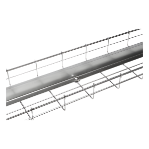 Separador de 116mm x 3 mts. de largo, con acabado Electro Zinc