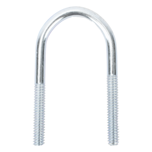 Abrazadera tipo U de 1 1/4", con acabado Electro Zinc, no incluye tuercas y arandelas