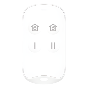(AX HOME) Control Remoto Inalámbrico / Botones Programables / Batería CR2032 2 Años / Radiofrecuencia 433 MHz / Compatible Panel DS-PA201P-16WB