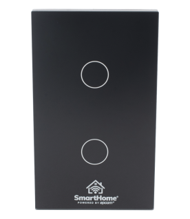 (Wifi) Apagador switch inalámbrico WIFI, control de 2 regresos de carga, 110V