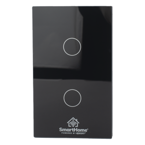 (ZigBee) Apagador switch inalámbrico ZigBee, control de 2 regresos de carga, 110V