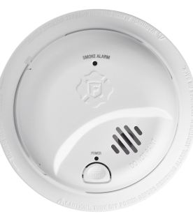Detector de Humo Autónomo, No Requiere Panel, Con Botón para Silenciar, Sensor por Ionización