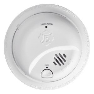 Detector de Humo Autónomo, No Requiere Panel, Con Botón para Silenciar, Sensor por Ionización