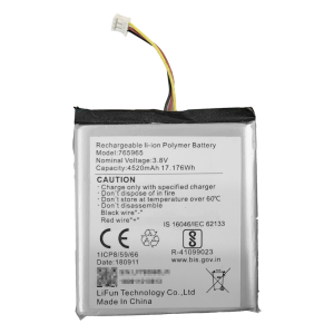 Batería de Respaldo para Panel de Alarma Hikvision / 4520 mAh / Compatible con Paneles AX PRO - AX HUB - Hibrido Versión 1 (DS-PHA64-W4P) y Repetidor AX PRO DS-PR1-WB