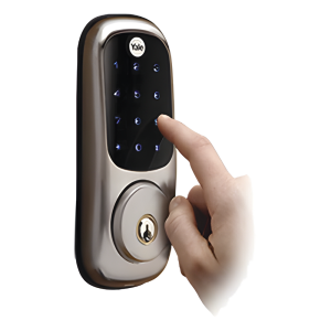 Cerradura Real Living YRD226/ Teclado y Llave /Compatible con Smarphone o Total Connect