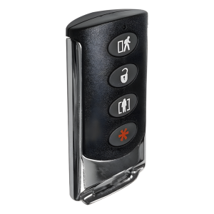 Llavero Remoto Inalámbrico 4 Botones / Uso Rudo / Armado Total/Parcial/Desarmado/Pánico / 345 MHz / Batería 5 Años / Compatible Honeywell y PRO4GLTEM