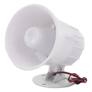 Sirena Cableada SFIRE SF-520A / 110 dB / 15 W / 12 VCC / Compacta y Potente