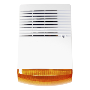 Sirena Estrobo para Exterior / 120 dB / IP65 / Luz Intermitente / Anti-Sabotaje