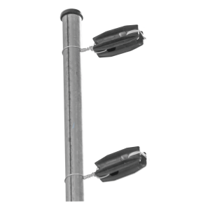 Aislador de Esquina para Cercos Eléctricos / 18 kV / Resinas Vírgenes / Resistencia 7.5-10.2 kg / Anti UV / 66 mm x 31.6 mm
